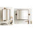 Darbridge Pivoting Oval Wall Mirror