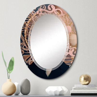 Zerriah Oval Wall Mirror