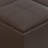 Avalon 35"W Upholstered Vegan Leather Modern Square Coffee Table Storage Ottoman with 4 Flip-Over Trays-1243506170-1303952604