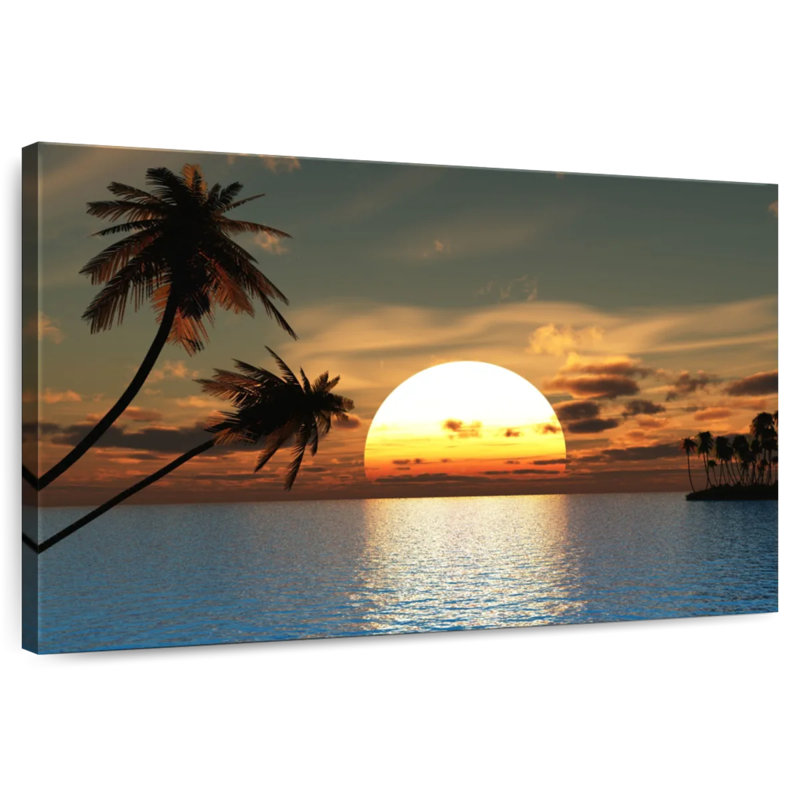 Gillard Ocean Palms Sundown, H 8 po x l 12 po