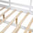 Contemporary Wooden House Bed with Trundle and Storage Shelves-117244265-117244266