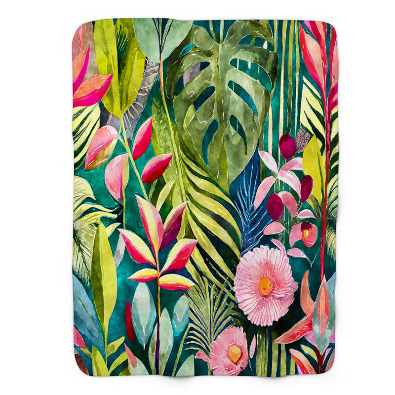 Jungle Canopy - 1 Piece Blanket, Queen