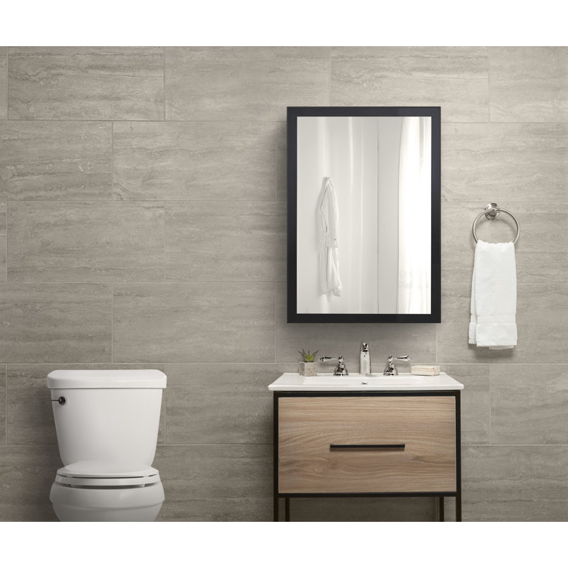 Toscano 12 in. x 24 in. Glazed Porcelain Tile, Grigio