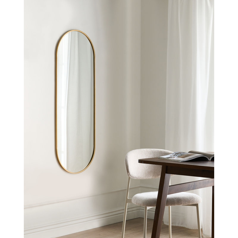 Oval Leaning Mirror