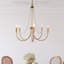 Lustre 5 lumières façon bougie
