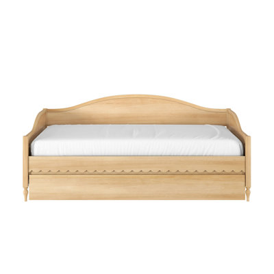 Charlotte Twin Day Bed with Trundle, Blonde