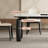 Modern simple rock plate dining table sets-106907891