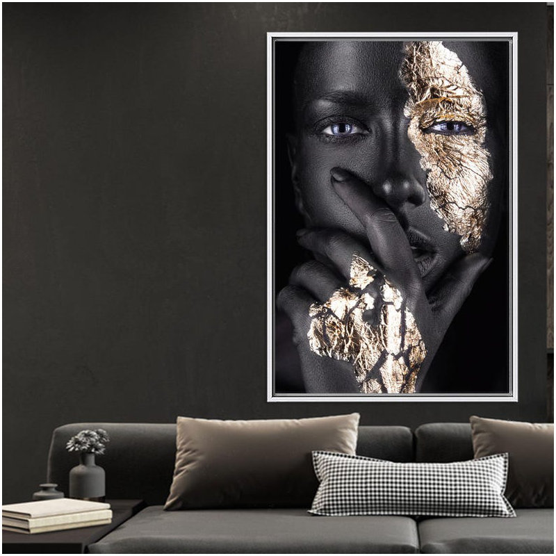 Print on Canvas, White Floater Framed, 40 cm H x 60 cm W