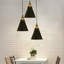 Inola 3 - Light Black Cluster Pendant