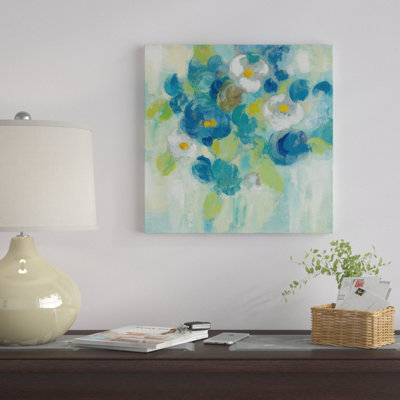 «Spring Aroma III Yellow», reproduction de peinture acrylique sur toile