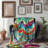 Rainbow Rhythm Stripes Throw Blanket-2076196504