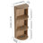 12" Bathroom Wall-Mounted Storage Rack, Float Mounting Design,(KD-Packing)-809388648