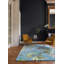 Hand Tufted Area Rug in Blue/Green/Ivory-52732575
