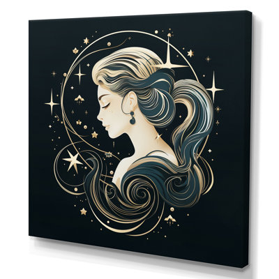 Astrologique Stargazer VI sur toile