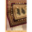 2 pi 7 po X 3 tapis de polypropylène rouge, teinté, pour le plaisir à long terme
