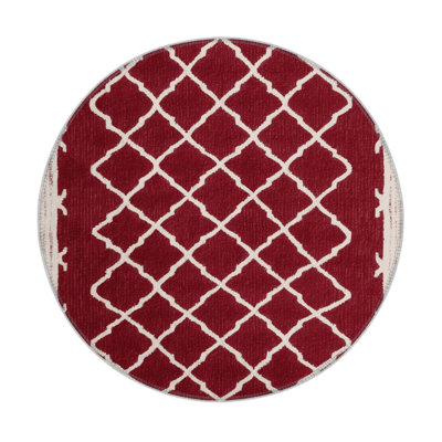 Tapis rouge intérieur et extérieur Trellis