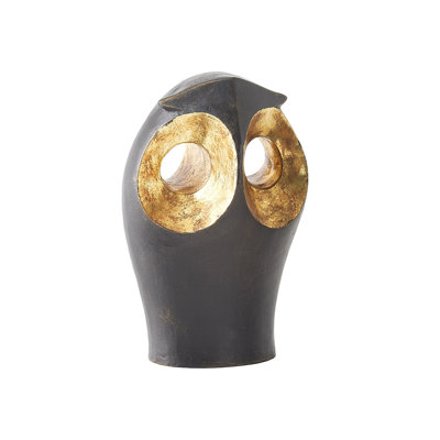 Gold Leafed Owl-Lg