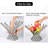 Creative Stainless Steel Rotation Fruit Bowl