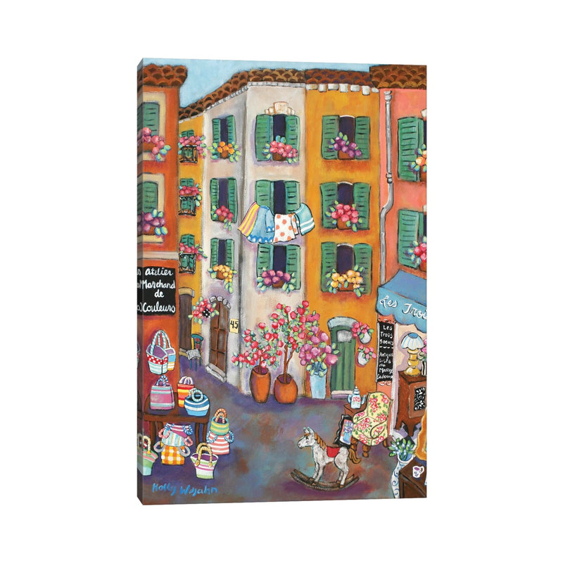 Vieux Ville by Holly Wojahn - Gallery-Wrapped Canvas Giclée on Canvas, 66.04 cm H x 45.72 cm W x 3.175 cm D, Wrapped Canvas