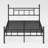 Annalaura 42" H Metal Platform Bed with Headboard-1046015552
