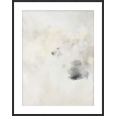 Through the Clouds 4 Framed Print