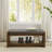 40" Modern Accent Bench with Shoe Rack & Storage - Neutral & Practical for Everyday Use-1536289214