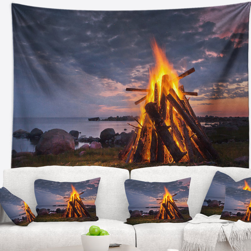 Polyester Tapestry, 50" H x 60" W
