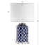 Lampe de table transparente 23 po Cottman