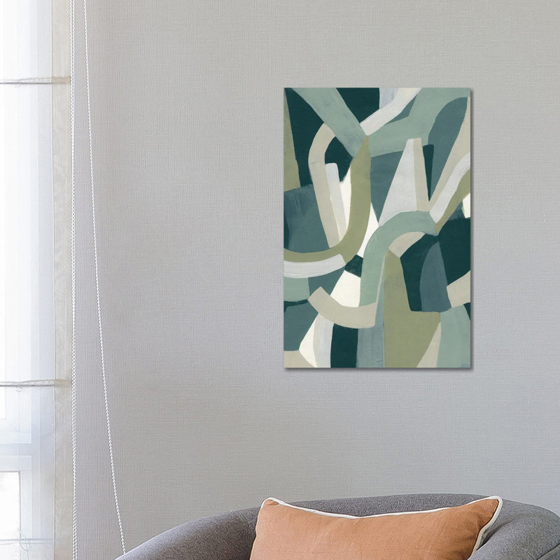 Limestone Puzzle I by June Erica Vess - Wrapped Canvas Print, 66.04 cm H x 45.72 cm W