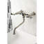 Robinet de salle de bain mural 2 trous Kingston-54357449
