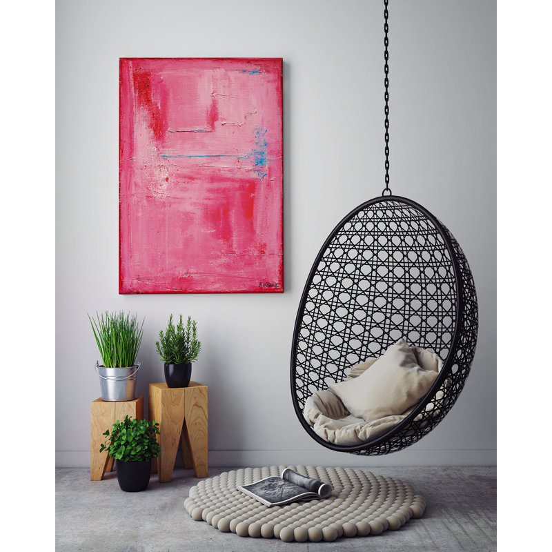 Tristeza by Bruno Vázquez - Wrapped Canvas Painting, 60cm H x 40cm W x 3cm D