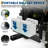 Black 3 Pt Tractor Hitch 2" Receiver Quick Hitch Drawbar Adapter with Suitcase Weight Brackets-123538625