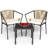 Buela 2 - Person Patio Conversation Sets with Cushions-1392545907