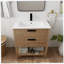 Contreplaqué de meuble-lavabo 30 po avec 2 tiroirs-LPB01030IMO-BL9075B