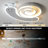 Gjylferie 1 - Light 21.7" Acrylic LED Dimmable Flush Mount