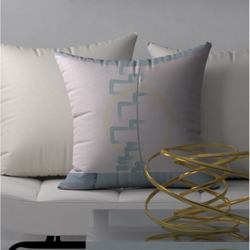 Housse de coussin et insert de coussin carré Dondi, H 20 po x l 20 po