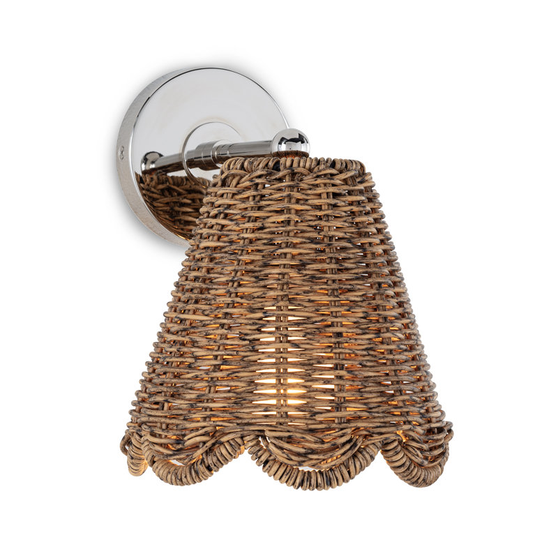 Kismet 1 - Light Armed Sconce, Polished Nickel