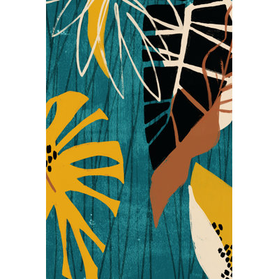Blue Lagoon II by June Erica Vess - Wrapped Canvas Art Prints
