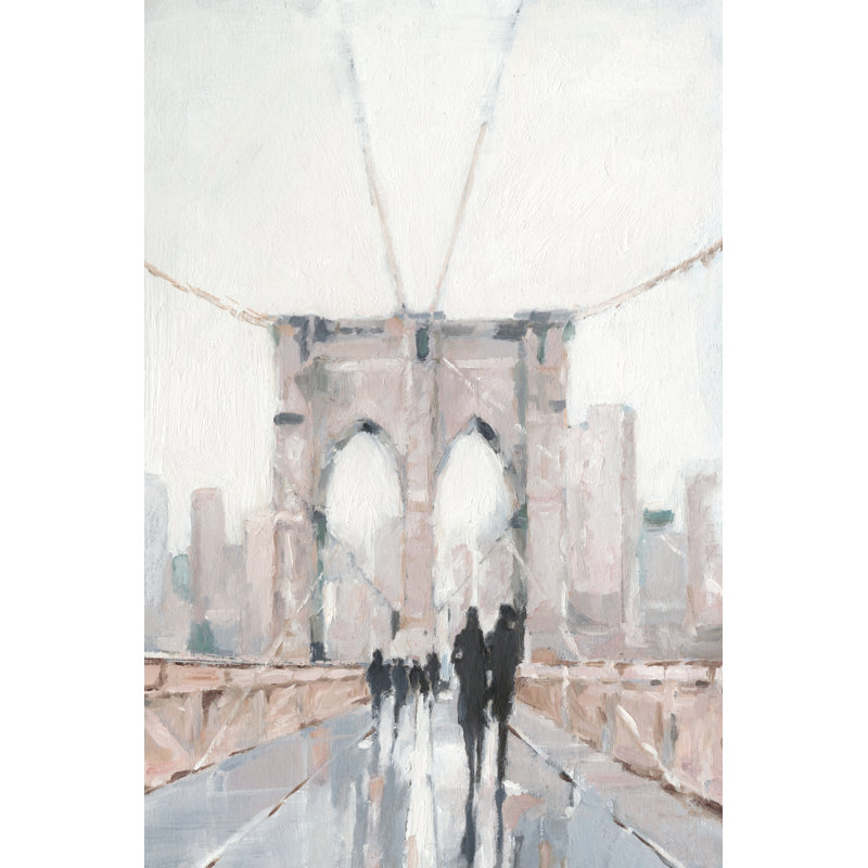 Early Morning Stroll I, 46cm H x 30cm W x 3.8cm D