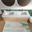 Meuble-lavabo mural avec surface solide et 4 tiroirs à fermeture en douceur-330642042-330642044-330642045