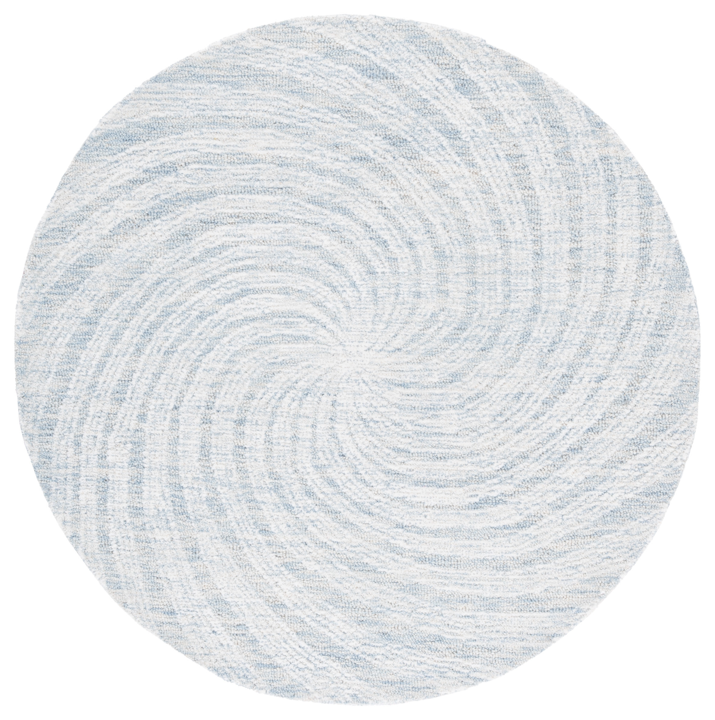 Safavieh Novelty 201 80% Wool; 20% Cotton Spiral Rug | Wayfair
