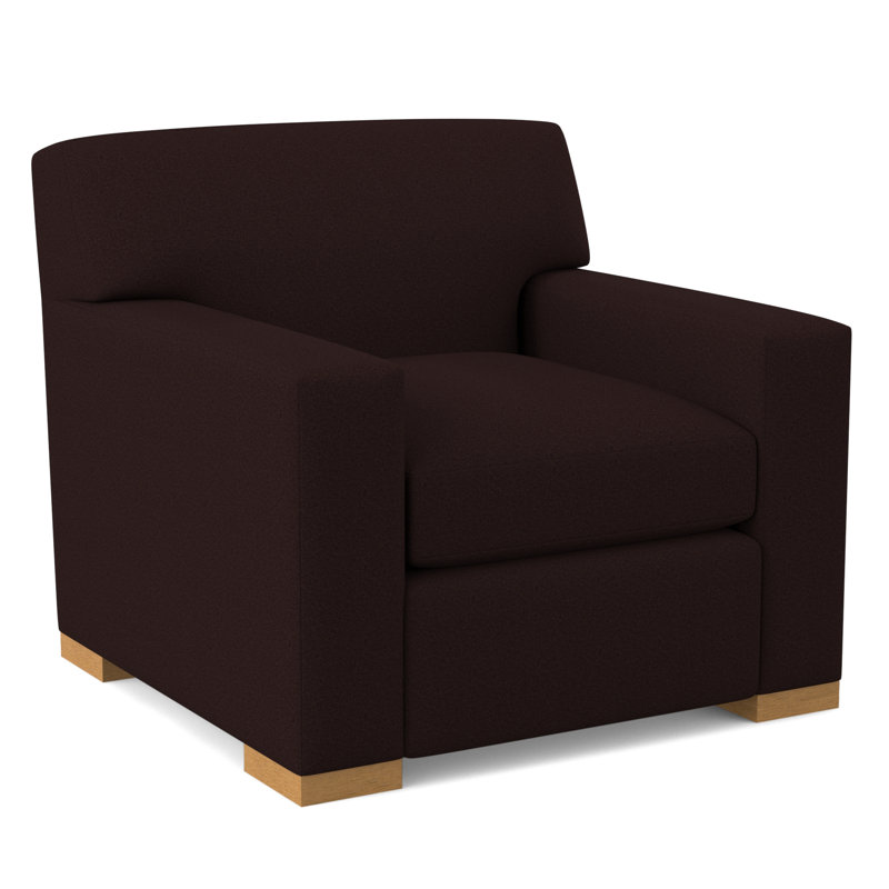 Fauteuil Elkins, Acajou Margaret, ambre