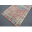 Tapis rétro, tapis en laine bleue, tapis de luxe, tapis de 4,2 x 8,7 pi, tapis turcs, tapis de chambre à coucher