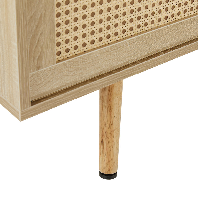 Rattan Style Parmar TV Stand for TVs up to 65"