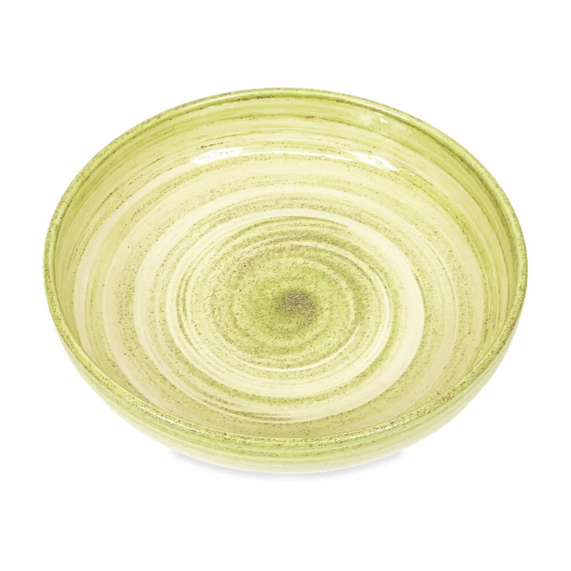 Pastel Beach - Large Bowl, Green
