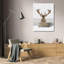 Art graphique sur toile tendue et encadrée Trinx, Bath: Deer-1504543634