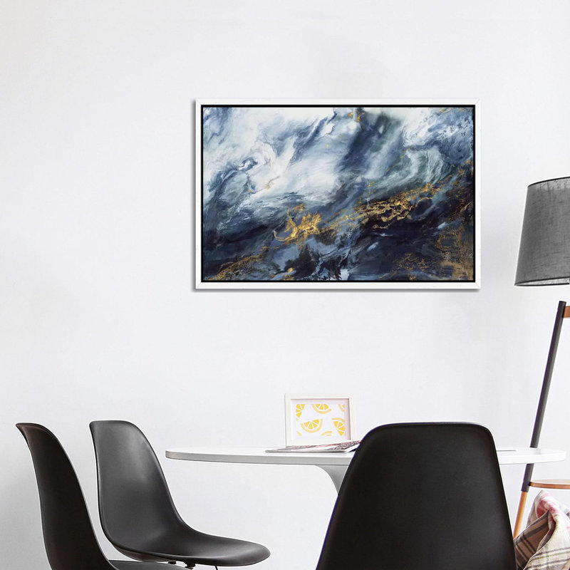 Print, 101.6 cm H x 66.04 cm W, White Framed Canvas