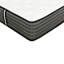Matelas hybride, mousse viscoélastique imprégnée de gel moelleux et ressorts ensachés, refroidissement et faible transfert de mouvement-16277740