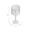 Lampe de table noire 29 po Bailin