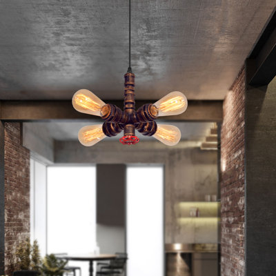 Lustre sphérique Spoutnik à 4 lumières Orma